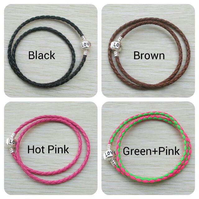 Leather anklet diy online