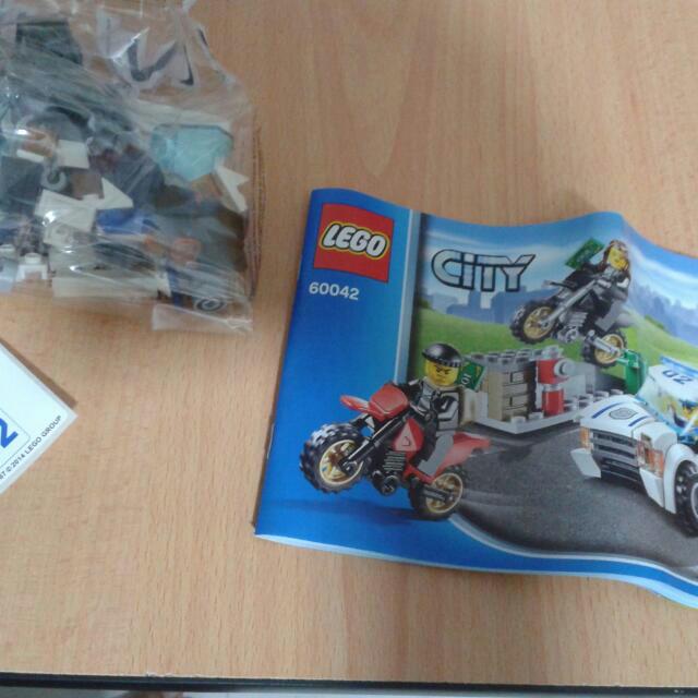 Lego 60042 Police Car With Police Minifig Only(sealed), Hobbies & Toys, Toys & Games on Carousell