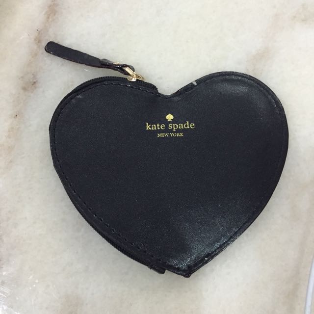 Clearance sale Inspired Kate Spade Heart Shape Coin Purse/pouch 