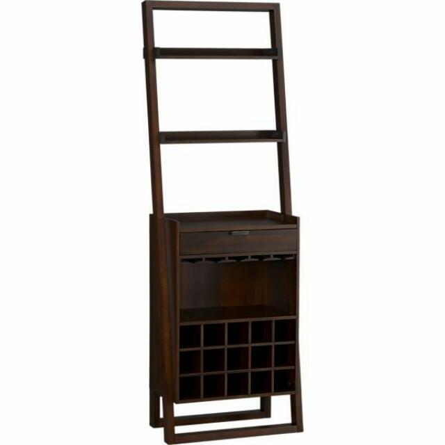 Crate and barrel leaning wine rack new arrivals