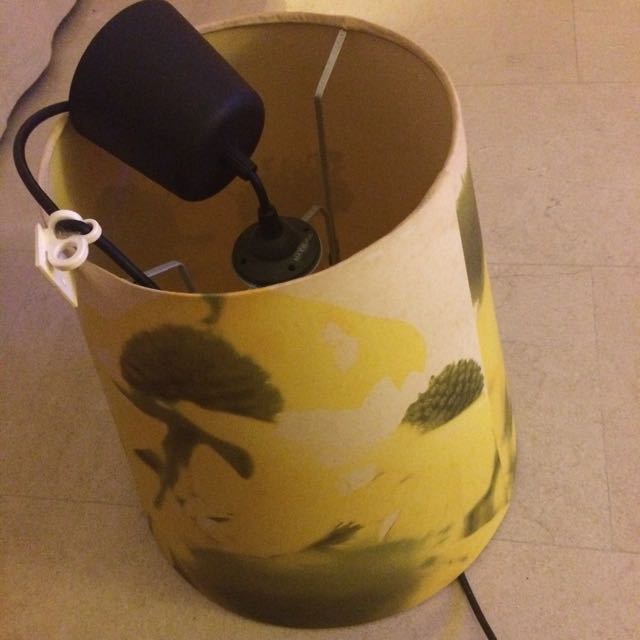 IKEA Lamp Shade Big Size Ceiling Lamp Shade With A Black Wire