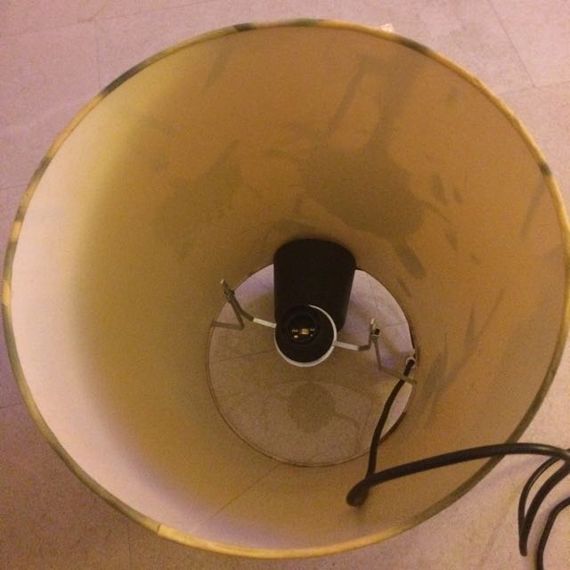 IKEA Lamp Shade Big Size Ceiling Lamp Shade With A Black Wire