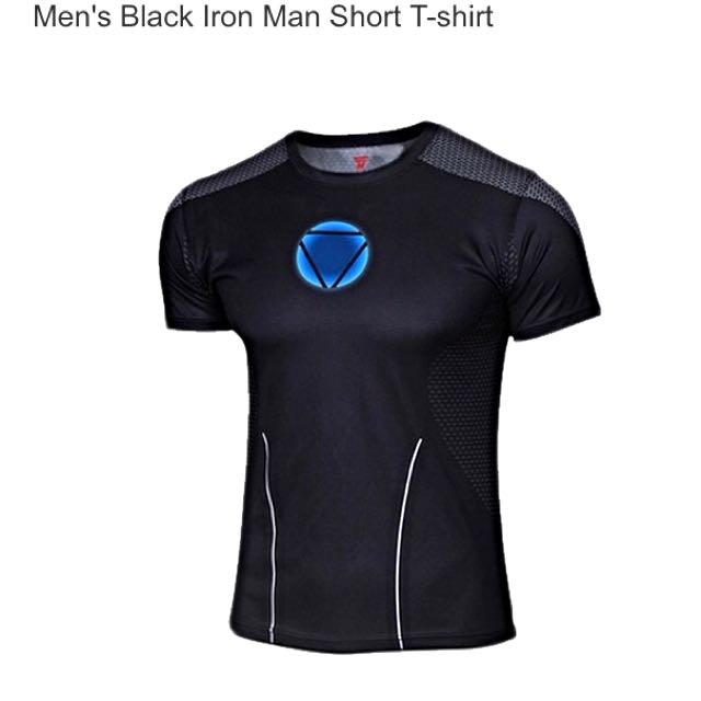 Iron man dri 2025 fit t shirt