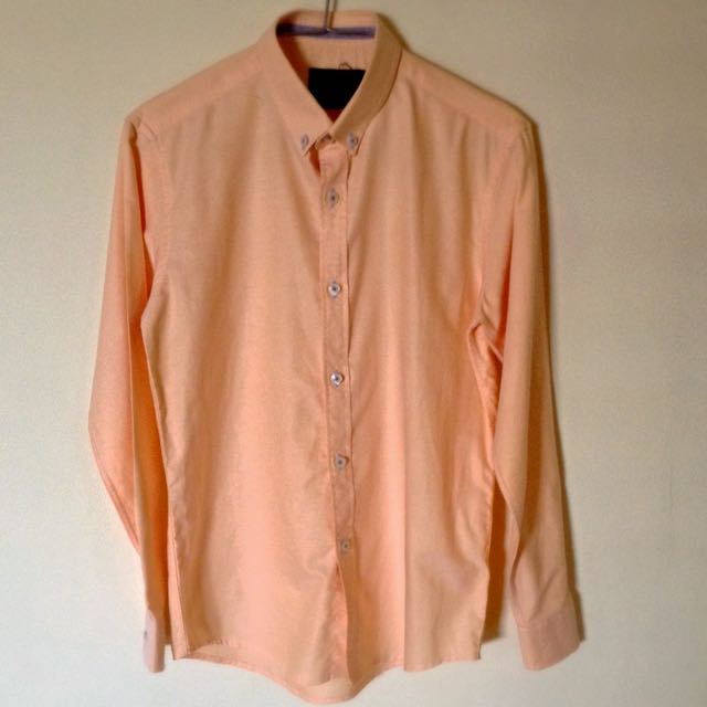 Light orange long sleeve shirt Clearance