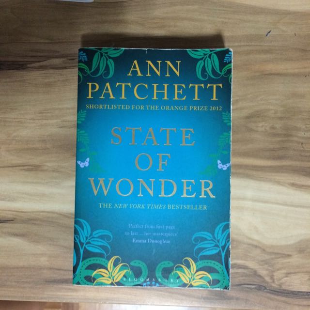 State Of Wonder By Ann Patchett Books Stationery On Carousell