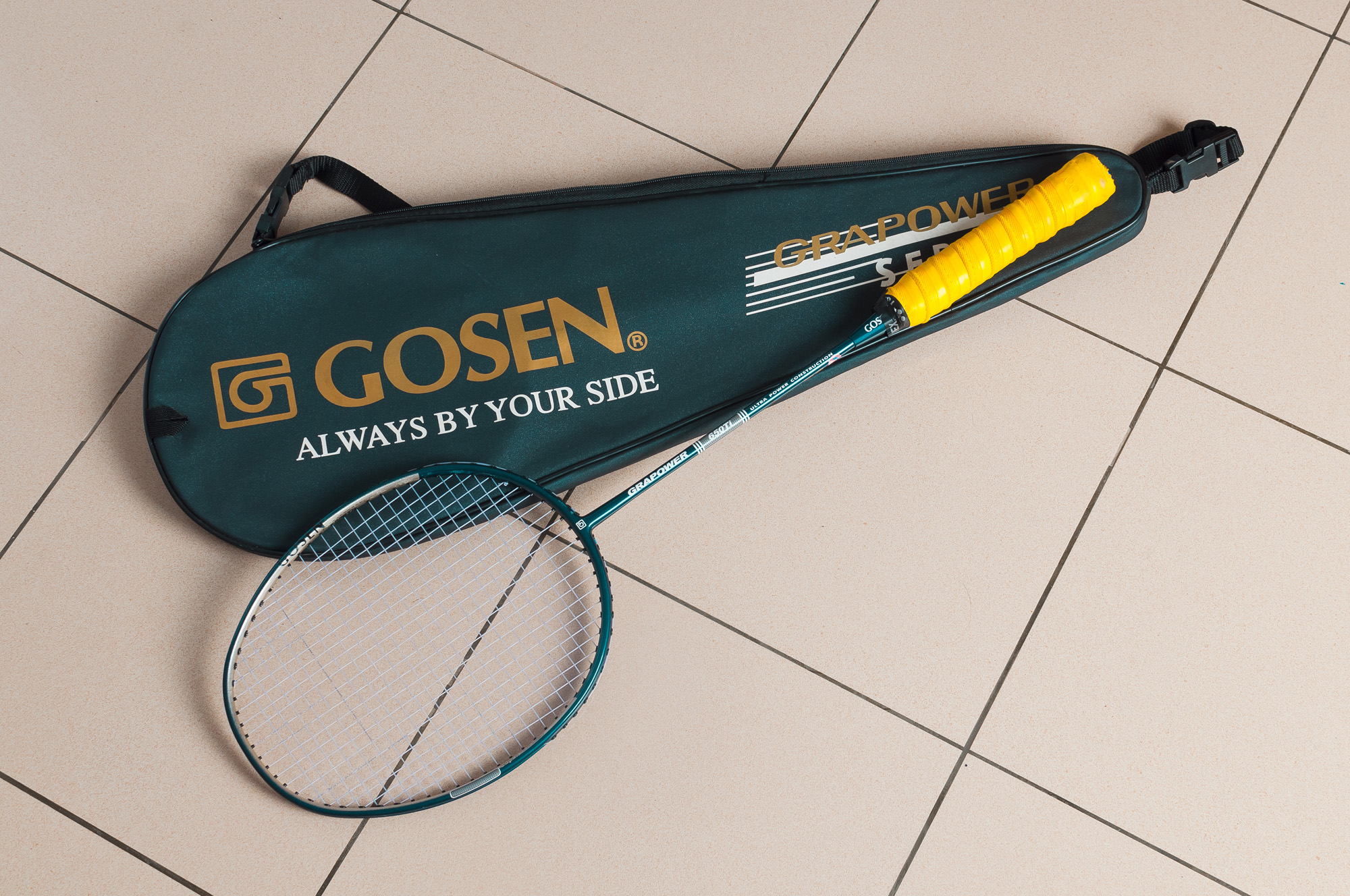 [WTS] Gosen Grapower 650Ti Badminton Racquet (USED), Sports Equipment