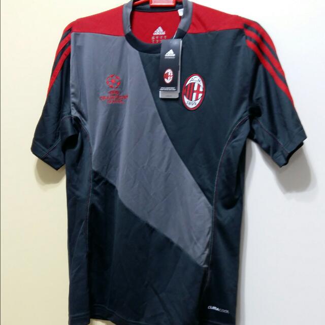 Ac Milan Champions League Training Jersey Size S Bnwt Sports On Carousell