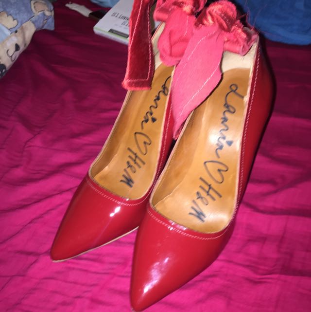 h&m red heels