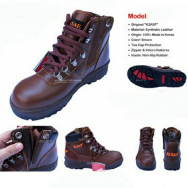 Korea☆ Mens Safety Shoes Safety boots 