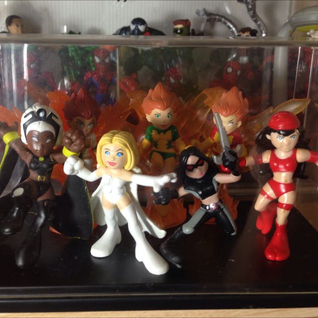 rare super hero squad figures