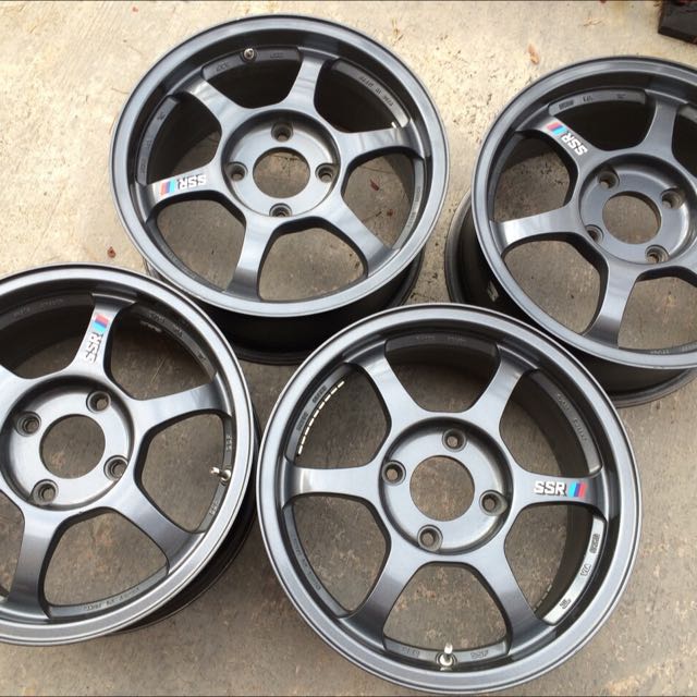 Ssr Type C 15inch Rims Original Used In Jb Car Accessories On Carousell