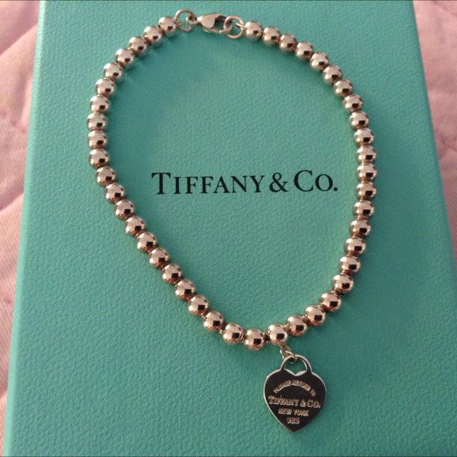 tiffany and co small bead bracelet