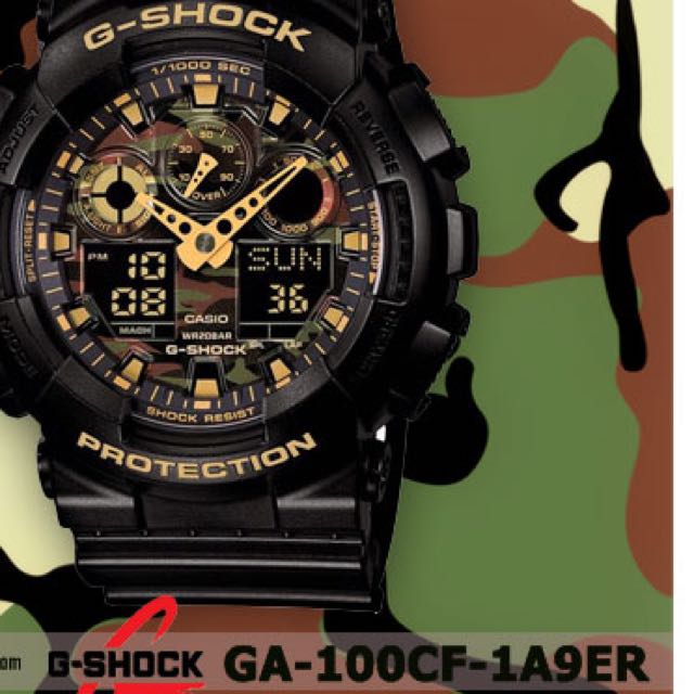 G shock hotsell ga 100cf