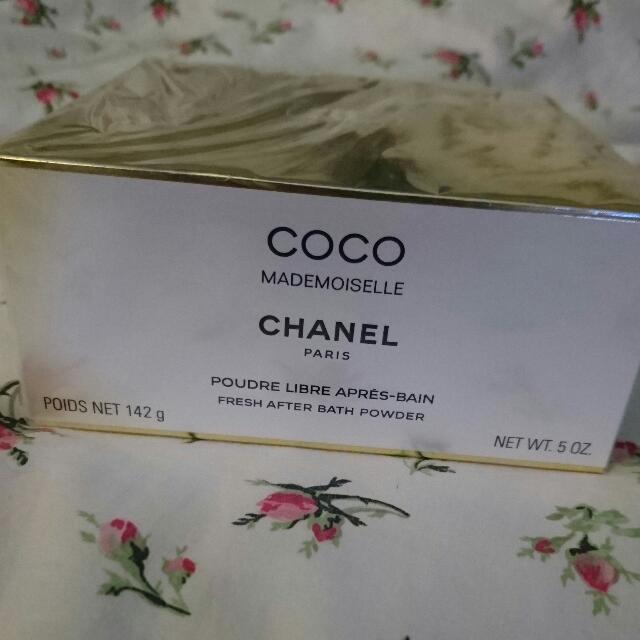 Coco Mademoiselle Chanel After Bath Powder, Women's Fashion, Jewelry &  Organisers, Body Jewelry on Carousell