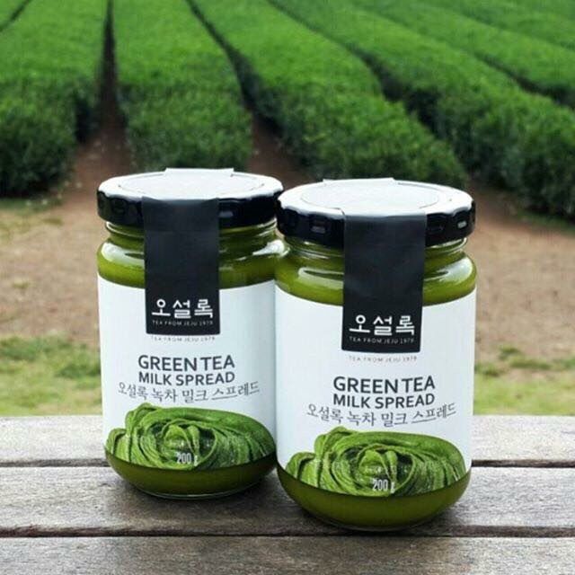 Korea Green Tea Milk Spread Jam Matcha Cream Jeju Island 🌟, Women's