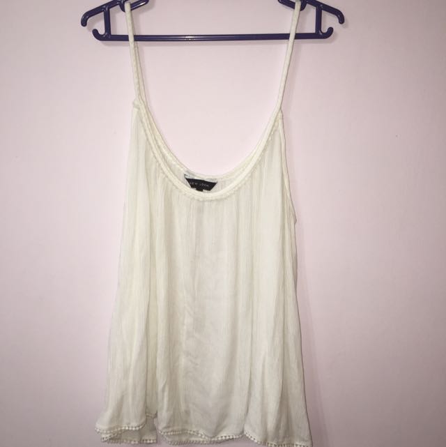 spaghetti strap top new look