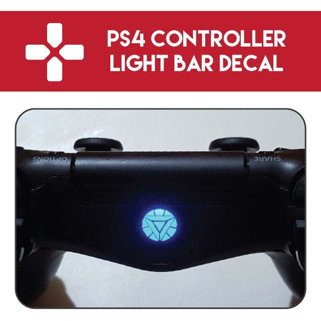 ps4 controller light bar decal