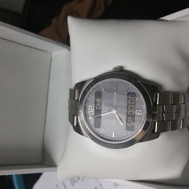Tissot digital sales analog