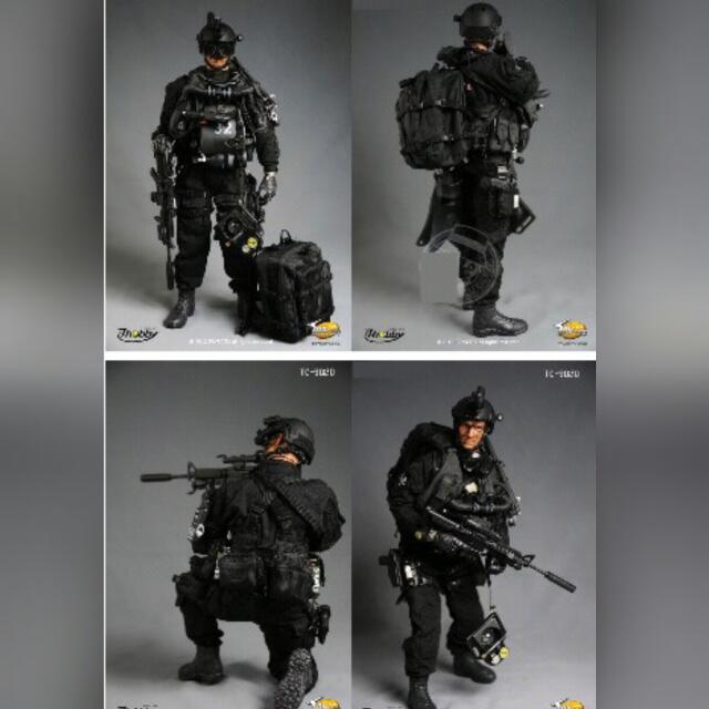 JOYTOY 1/18 Action Figure (3PCS/SET) Hardcore US Navy Seals