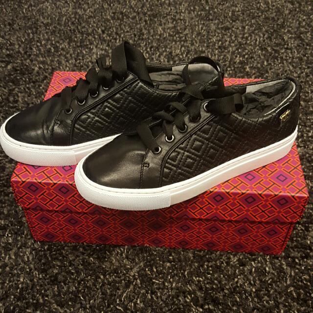 Tory burch quilted on sale sneakers