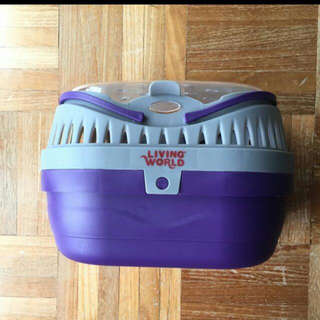 Living World Small Pet Carrier Pet Supplies Homes Other Pet Accessories on Carousell