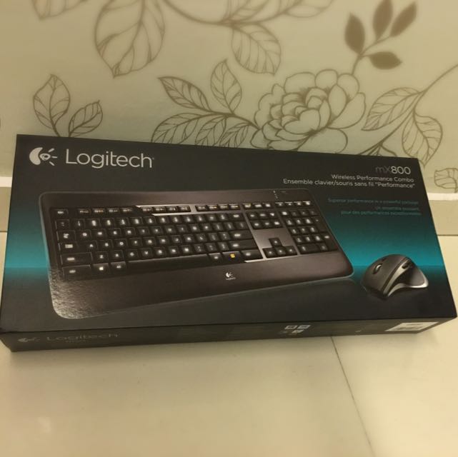 Logitech Wireless Illuminated Performance Combo Mx800, Computers  Tech,  Parts  Accessories, Networking on Carousell