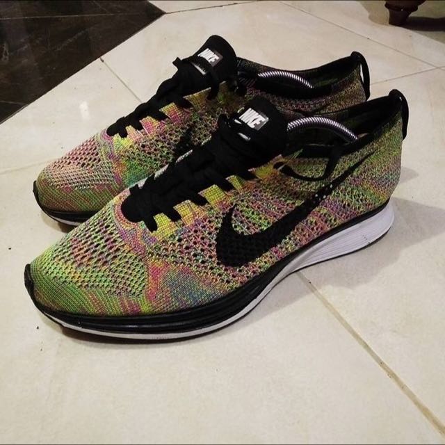 Flyknit Racer Multicolor 1.0, Men's Fashion, Footwear, Sneakers on