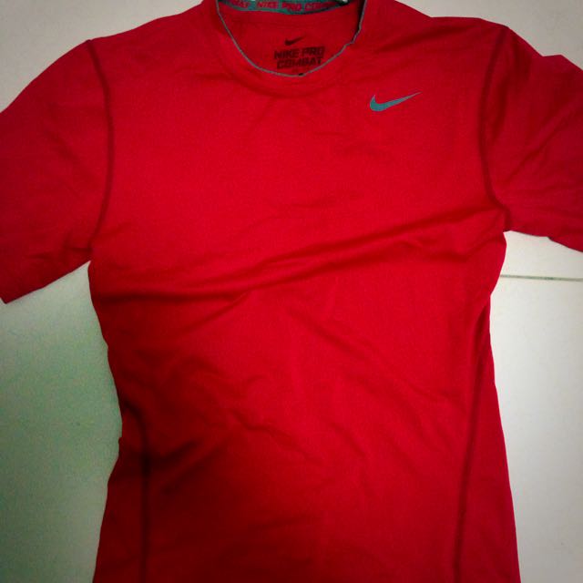 nike pro combat red