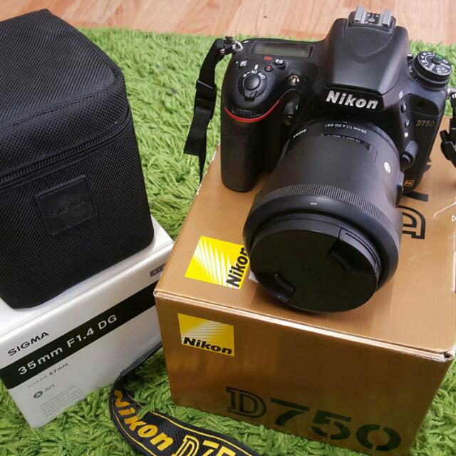 Nikon D750 SIGMA f1.4 35mm DG - 通販 - titi.org.np