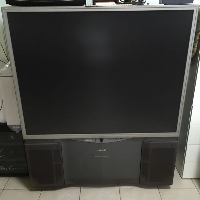 Toshiba Projection TV 50" (50 Inch), Furniture & Home Living, Furniture