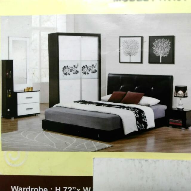 Bilik Tidur Full Set Now Offer Item 5 4x6wardrobe Q Bed Dressing Bilik Tidur Full Set Now Offer Item 5 4x6wardrobe Q Bed Dressing Table Sid Stool Colour Can Choose Home Furniture On Carou
