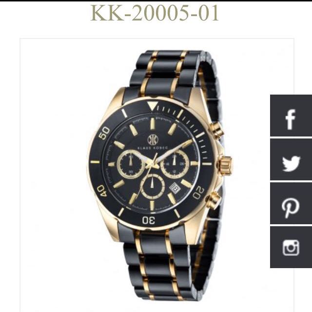 Klaus kobec mens watches store