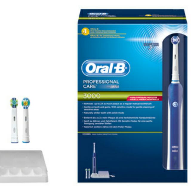 100 Brand New Authentic Oral B Professionalcare 3000 2 Years Warranty Available Electronics On Carousell