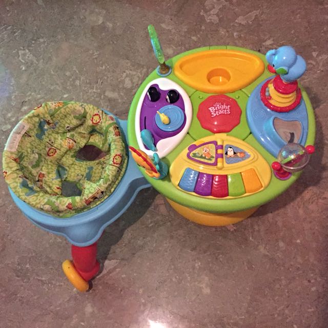 Bright Starts Zippity Zoo Around We Go Activity Station, Babies & Kids