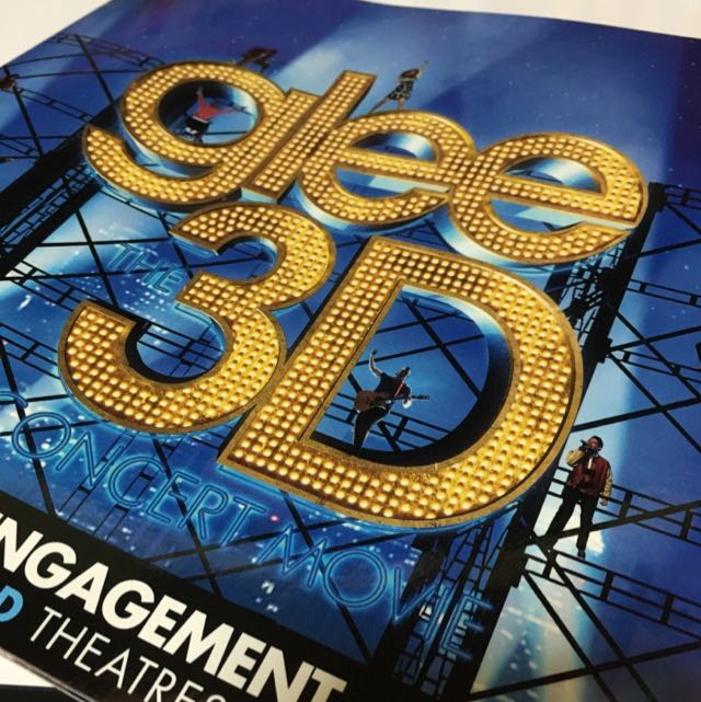 Glee The 3d Concert Movie Official Booklet W Poster Everything