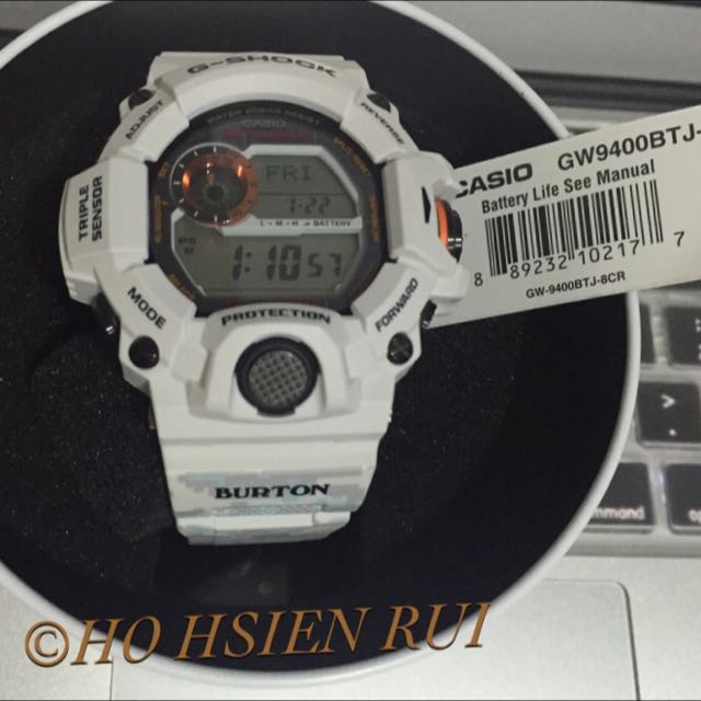 Gshock Rangeman Burton Gw9400btj Mobile Phones Gadgets Wearables Smart Watches on Carousell