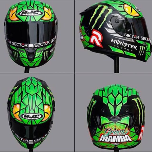Hjc hotsell black mamba