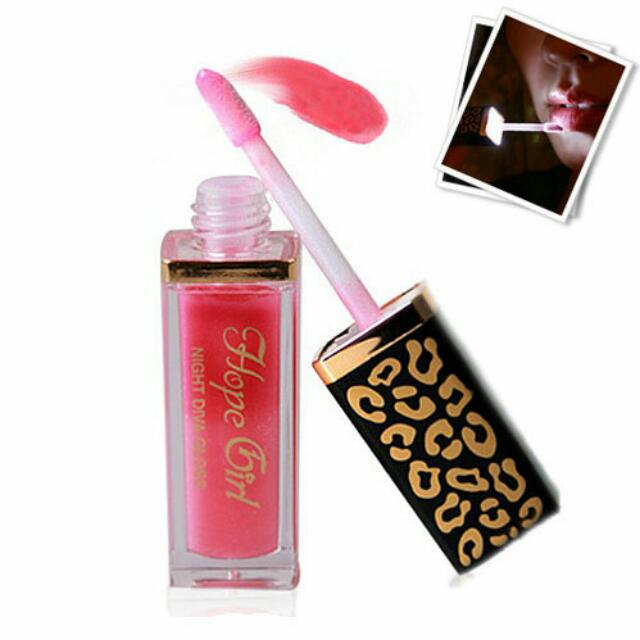 Hope Girl Night Diva Lip Gloss 01 Pink Drop Women S Fashion On Carousell