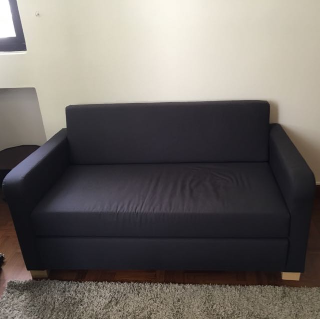 IKEA Fold Out Solsta Sofa Bed, Furniture & Home Living, Furniture, Sofas on Carousell