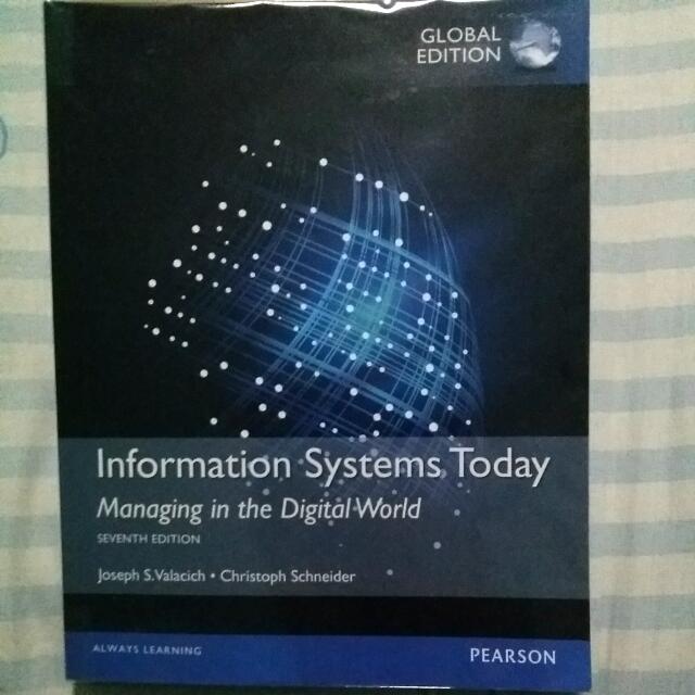 Is1105 Information Systems Today Managing In The Digital World