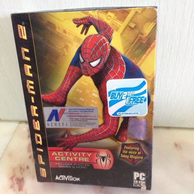 Spider Man Activity Center Marvel Pc Cd Rom Toys Games On Carousell