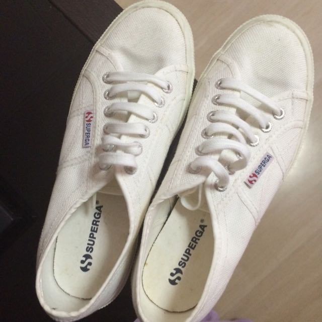 RESERVED Superga Shoes White Women s Fashion Footwear Sneakers