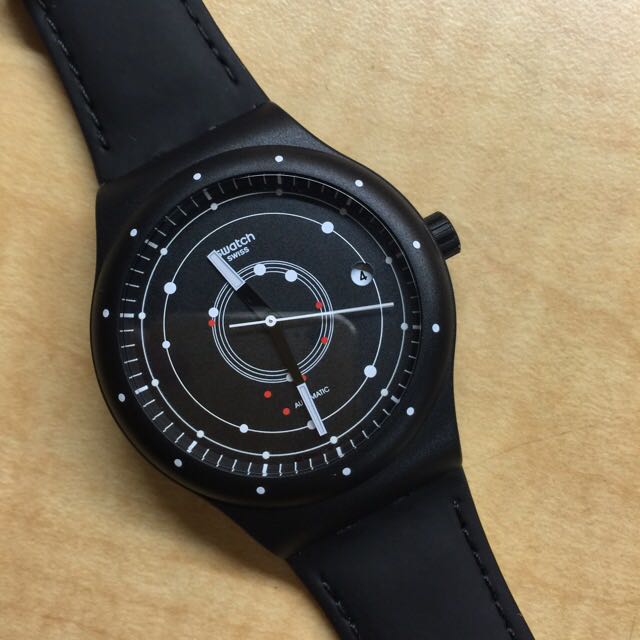 Swatch sistem51 black sales