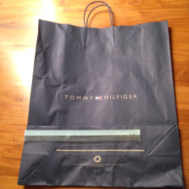 tommy hilfiger shopping paper bag