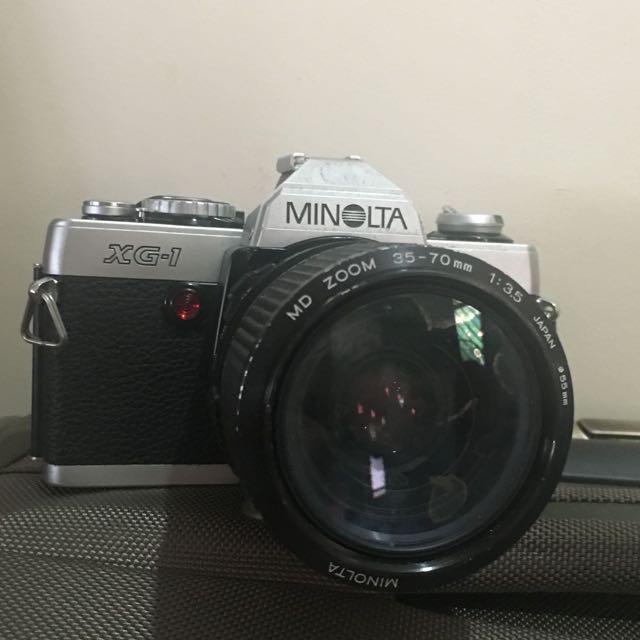Vintage Minolta XG-1 Film Camera, Hobbies & Toys, Memorabilia ...