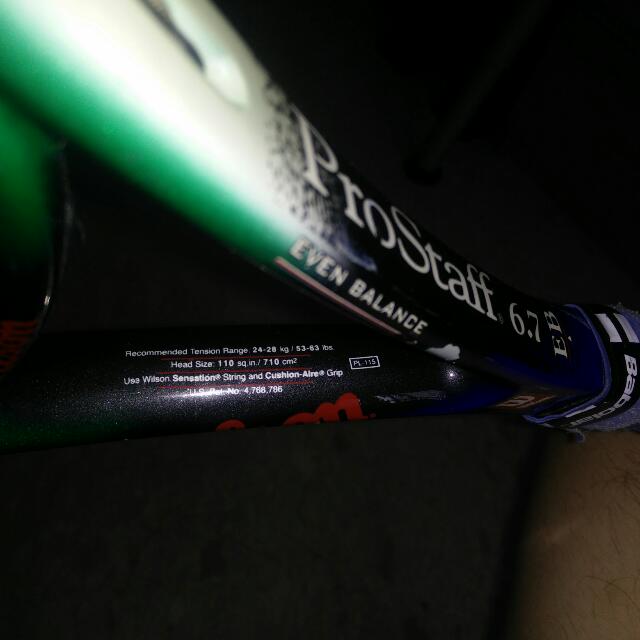 Wilson Prostaff 6.7 Even Balance Tennis Racket Only 18!, Sports