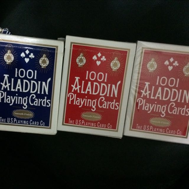 ALADDIN PLAYING CARDS, Hobbies & Toys, Toys & Games on Carousell