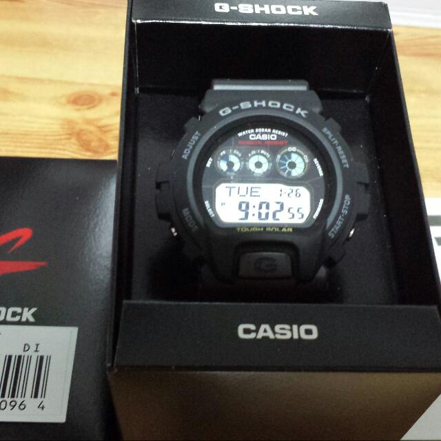 Casio G Shock G 6900 1dr Tough Solar Electronics On Carousell
