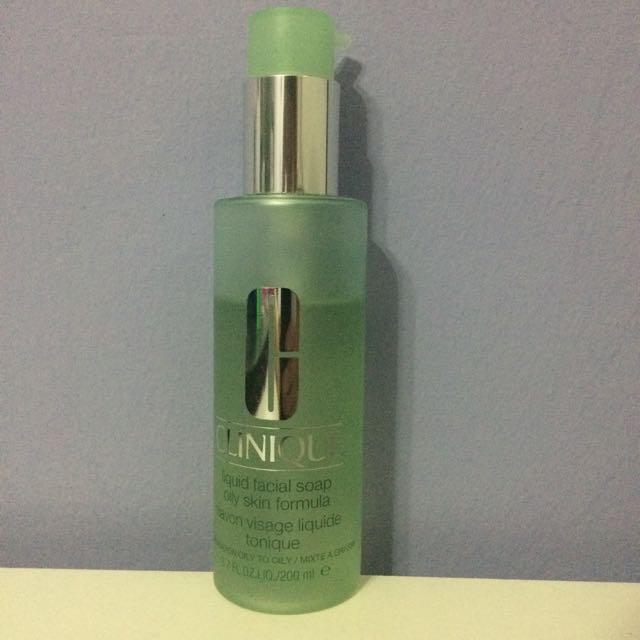 clinique facial cleanser