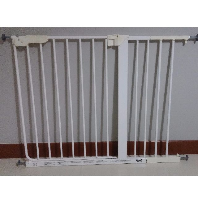 Ikea Patrull safety gate w/extension, Babies & Kids, Baby Nursery & Kids Furniture, Safety Gates